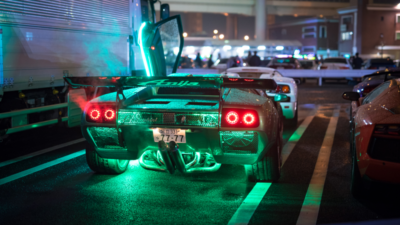 Illustration for article titled Japan's Halloween Car Party Is Out Of This World